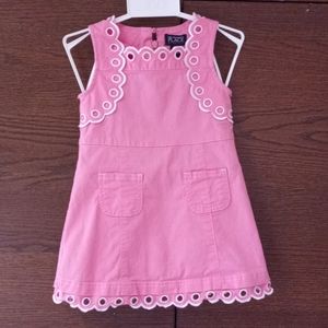 Childrens place size 3T pink dress with briefs